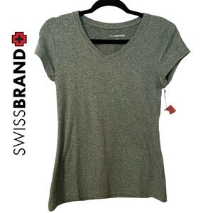 Swiss Brand Athletic T-shirt Small 16.5” ptp